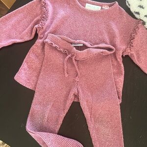 Zara Pink Knit Top for Kids